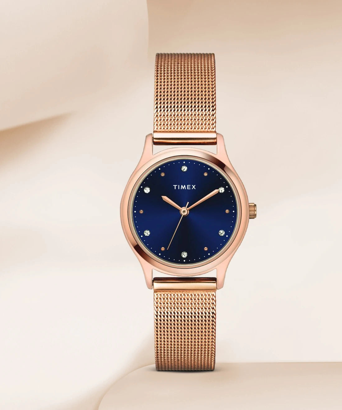 TIMEX Trendline Round 28mm Blue Dial Analog Watch  - For Women TW0TL8711