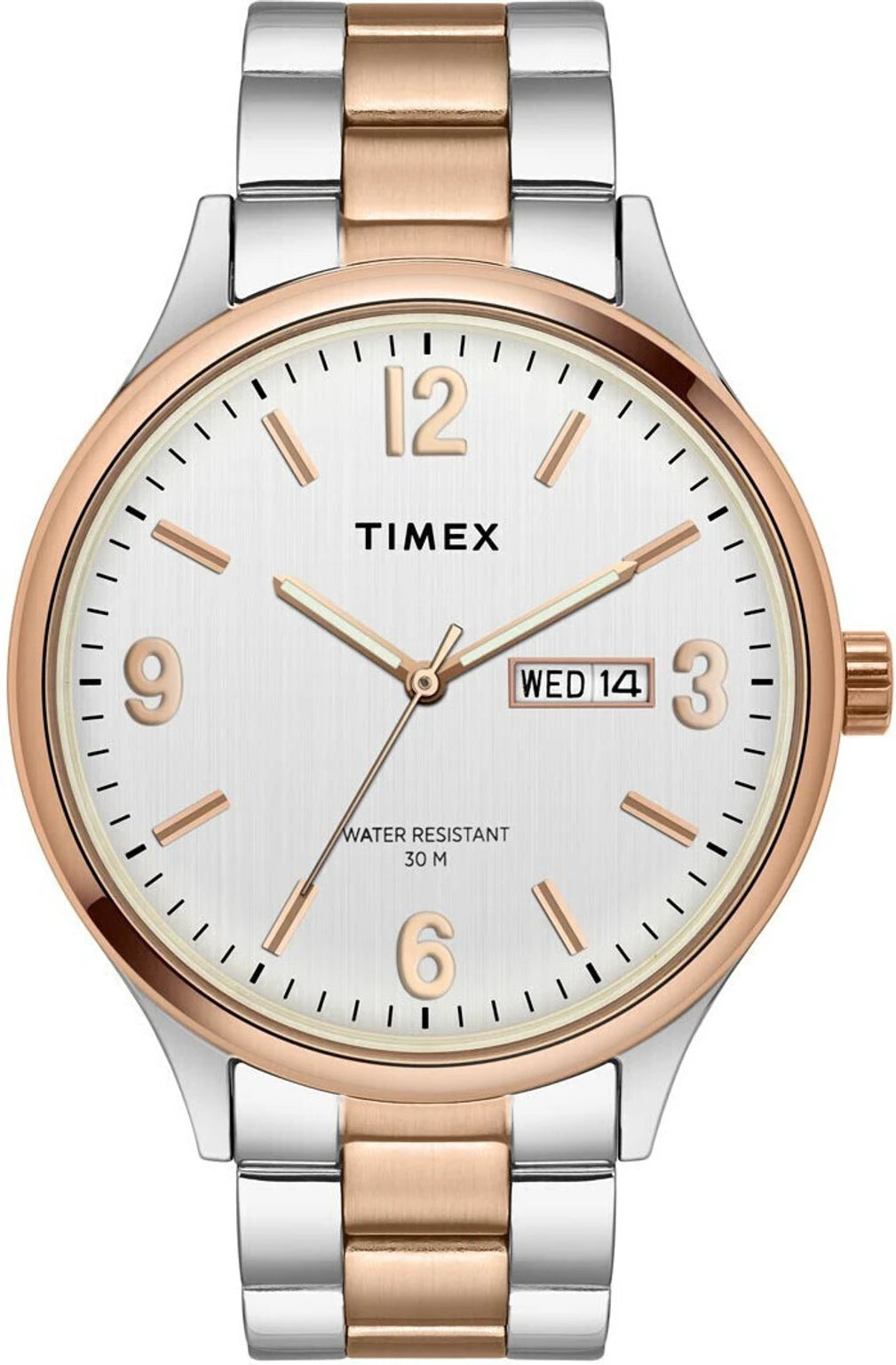 TIMEX Trendline Round 43mm Silver Dial Analog Watch  - For Men TWEG18423