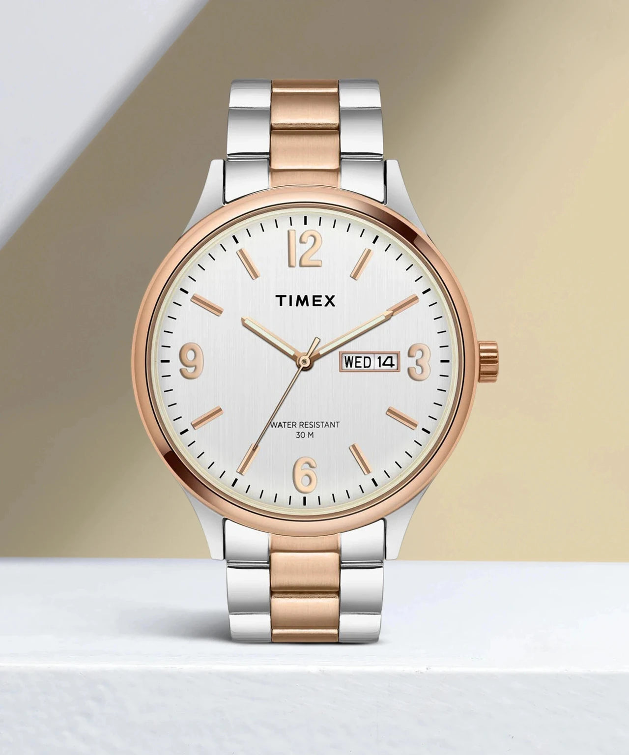 TIMEX Trendline Round 43mm Silver Dial Analog Watch  - For Men TWEG18423