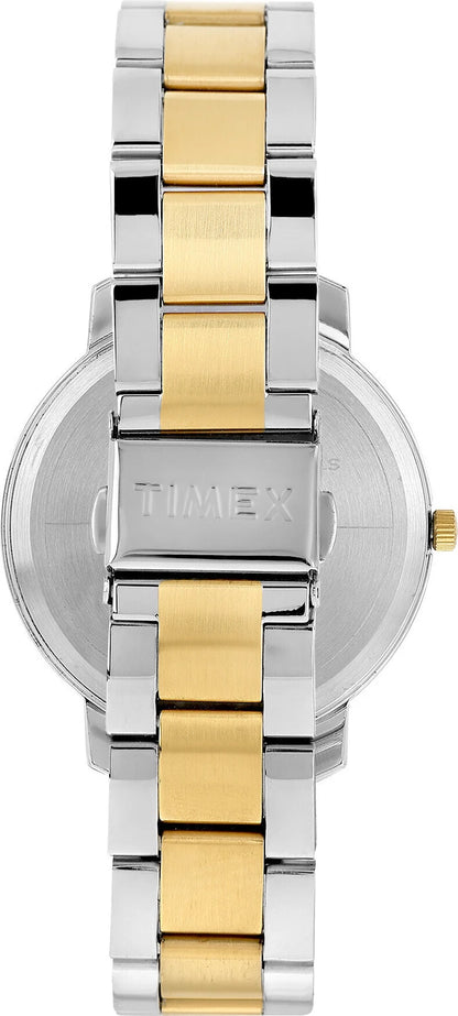 TIMEX Trendline Round 41mm Champagne Dial Analog Watch  - For Men TW0TG8028