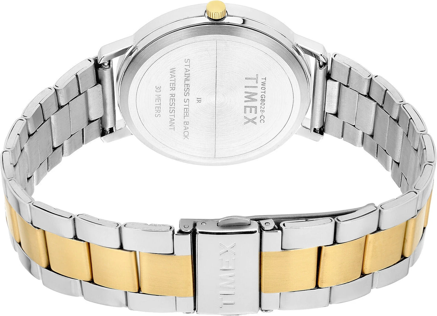 TIMEX Trendline Round 41mm Champagne Dial Analog Watch  - For Men TW0TG8028