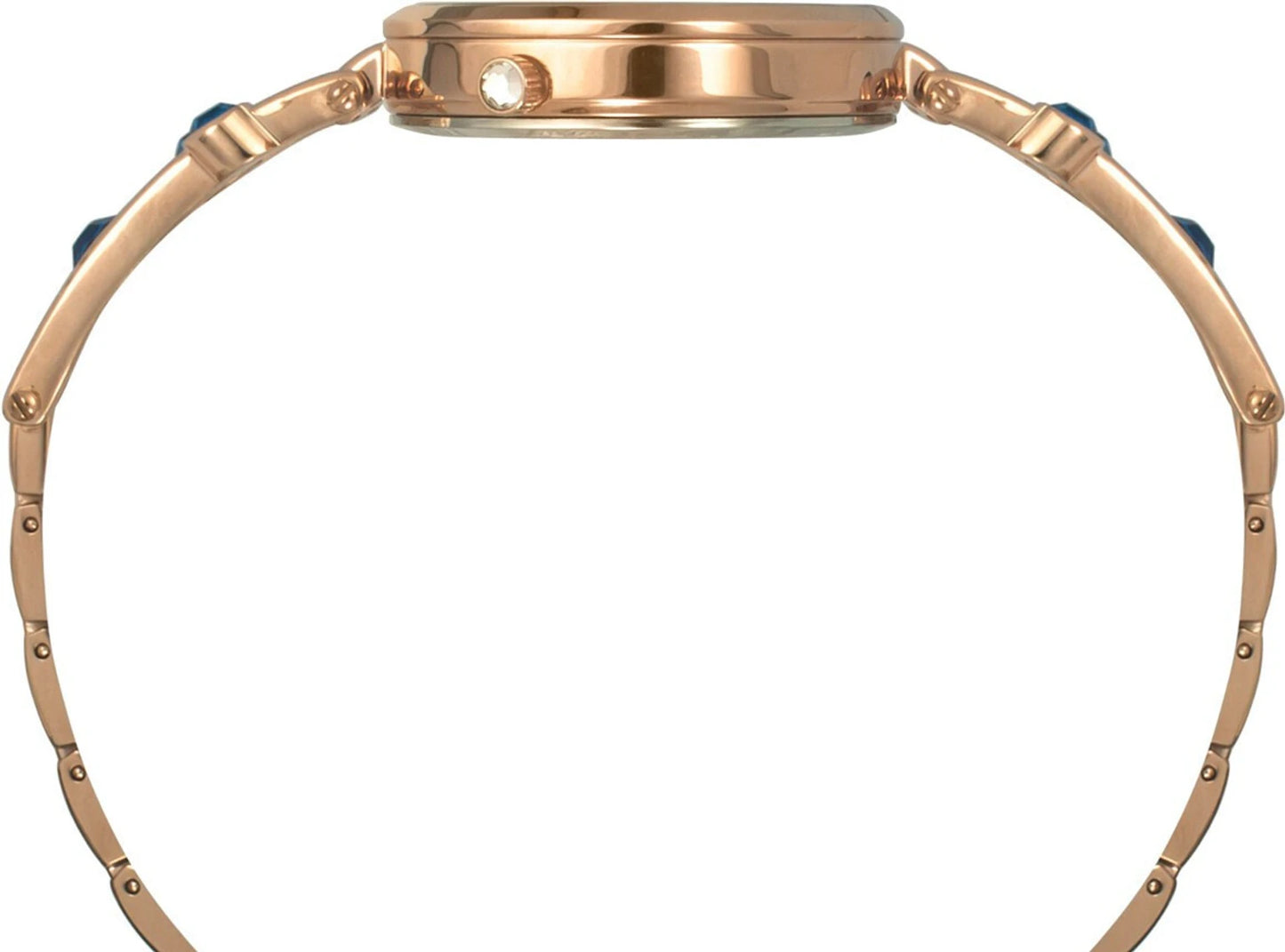 TIMEX Fria Round 32mm Blue Dial Digital Watch  - For Women TWEL16002