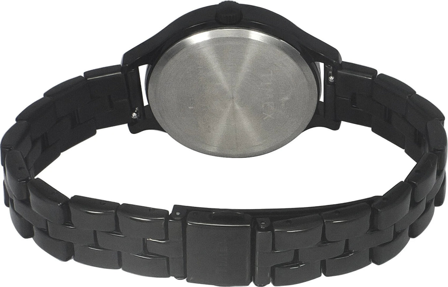 TIMEX Round 36mm Black Dial Analog Watch  - For Women TWEL14816