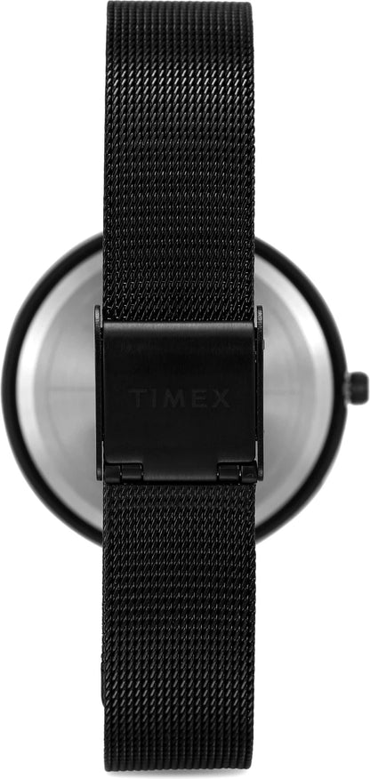 TIMEX Analog Watch for Women with Round Dial & Water Resistant TW000X221