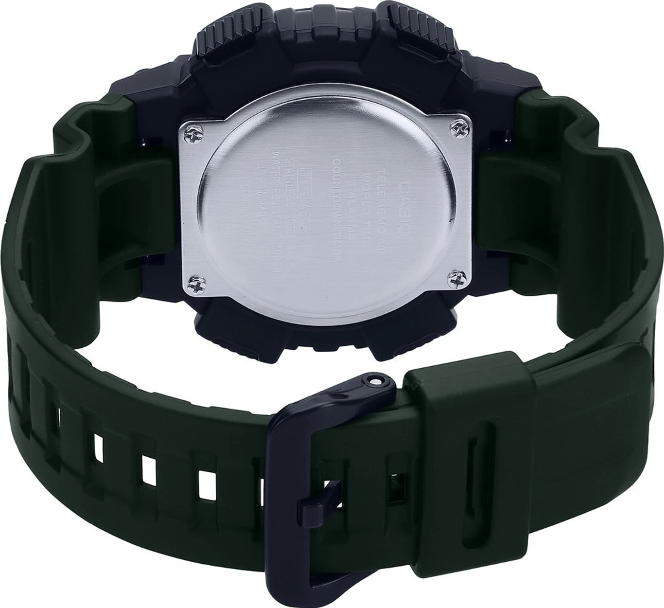 Casio Youth Combination Analog-Digital Black Dial Men's Watch - AEQ-110W-3AVDF (AD223)