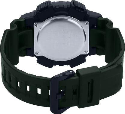 Casio Youth Combination Analog-Digital Black Dial Men's Watch - AEQ-110W-3AVDF (AD223)