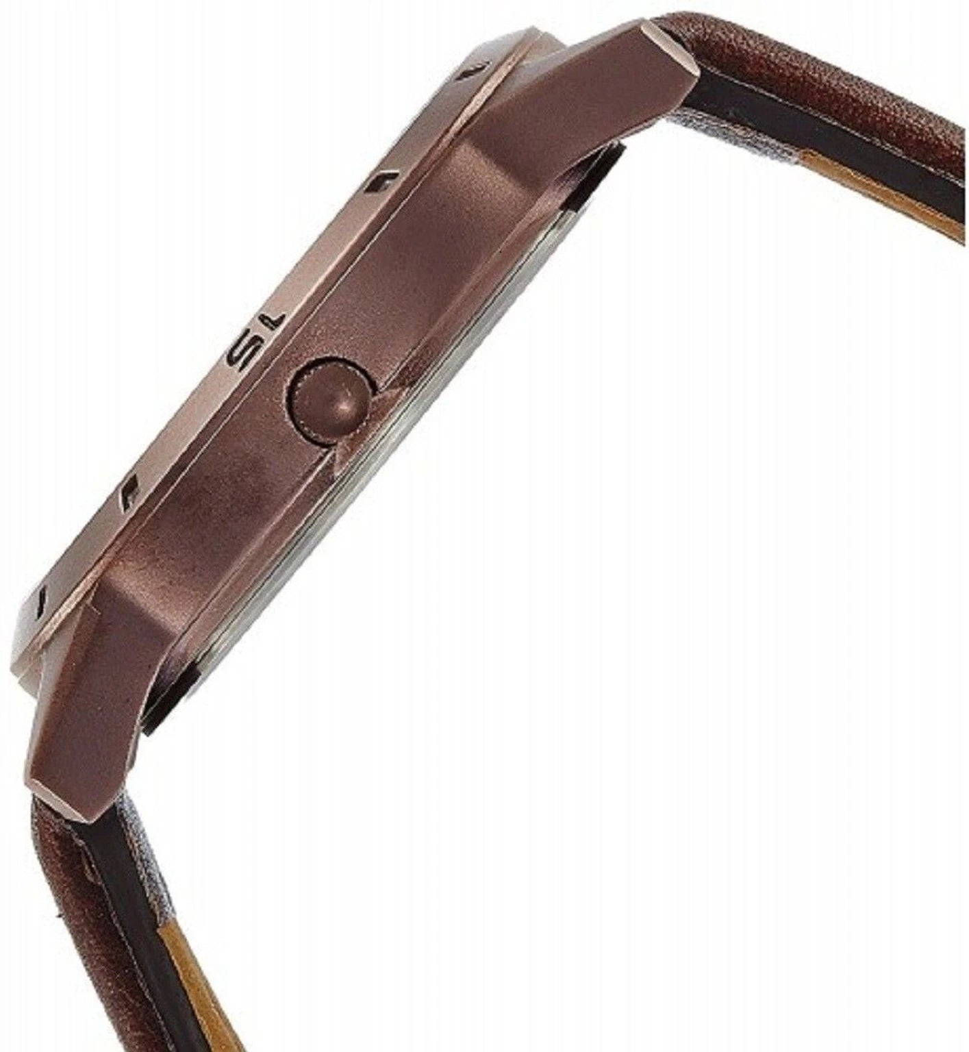 Timex Fashion Men's Quartz Analog Brown Dial Round Case Multifunction Function Watch -TW000U915
