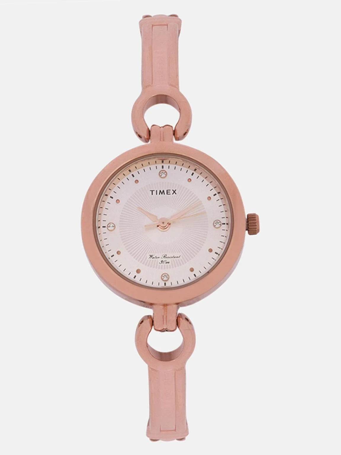 TIMEX Trendline Round 26mm Silver Dial Analog Watch  - For Women TWEL11424