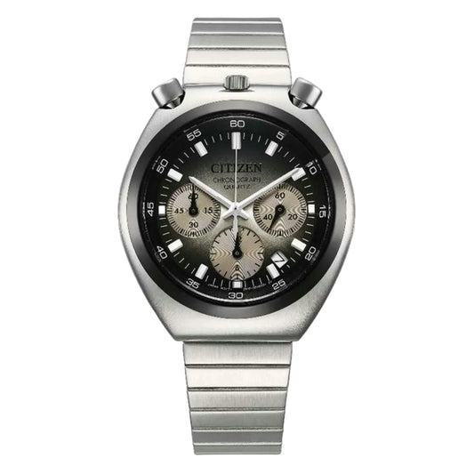 Citizen Quartz Tsuno Black Dial Analog Chronograph Men's Watch AN3714-50H