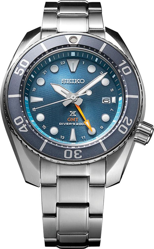 Prospex Men Solar Blue Dial Analog Stainless Steel Watch