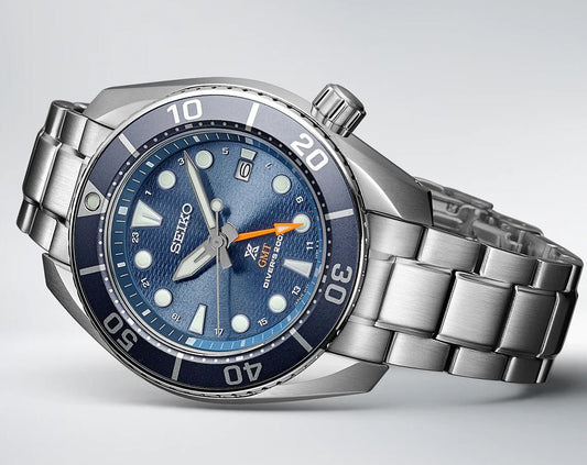 Prospex Men Solar Blue Dial Analog Stainless Steel Watch