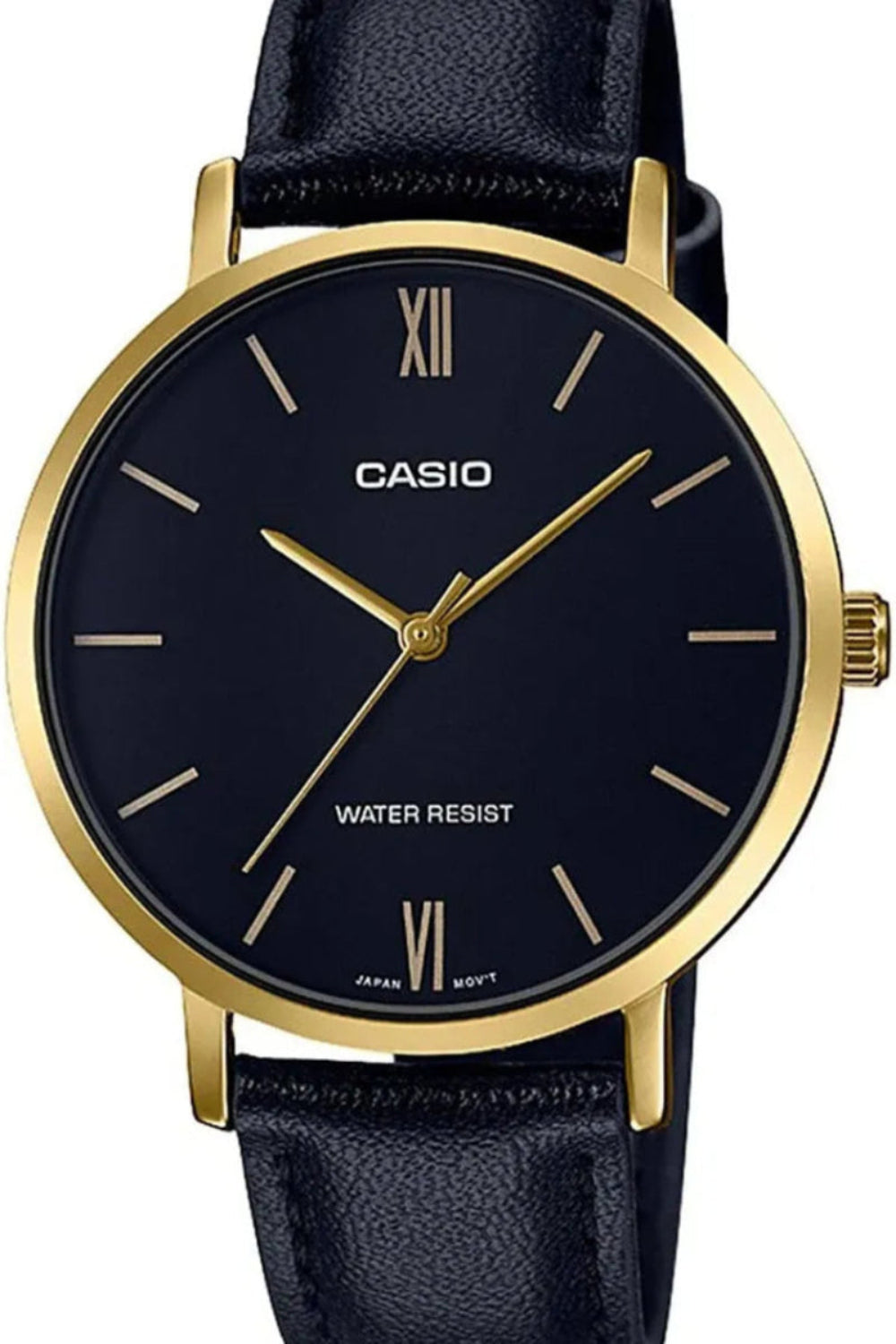 Casio Enticer Analog Black Dial Women's Watch - LTP-VT01GL-1BUDF (A1785)