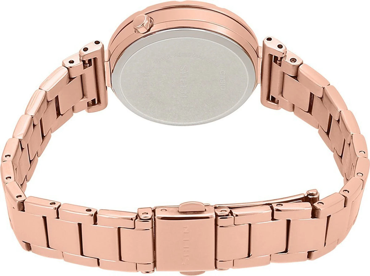 Casio Sheen SHE-4051PG-4AUDF (SX223) Rose Gold Women's Watch