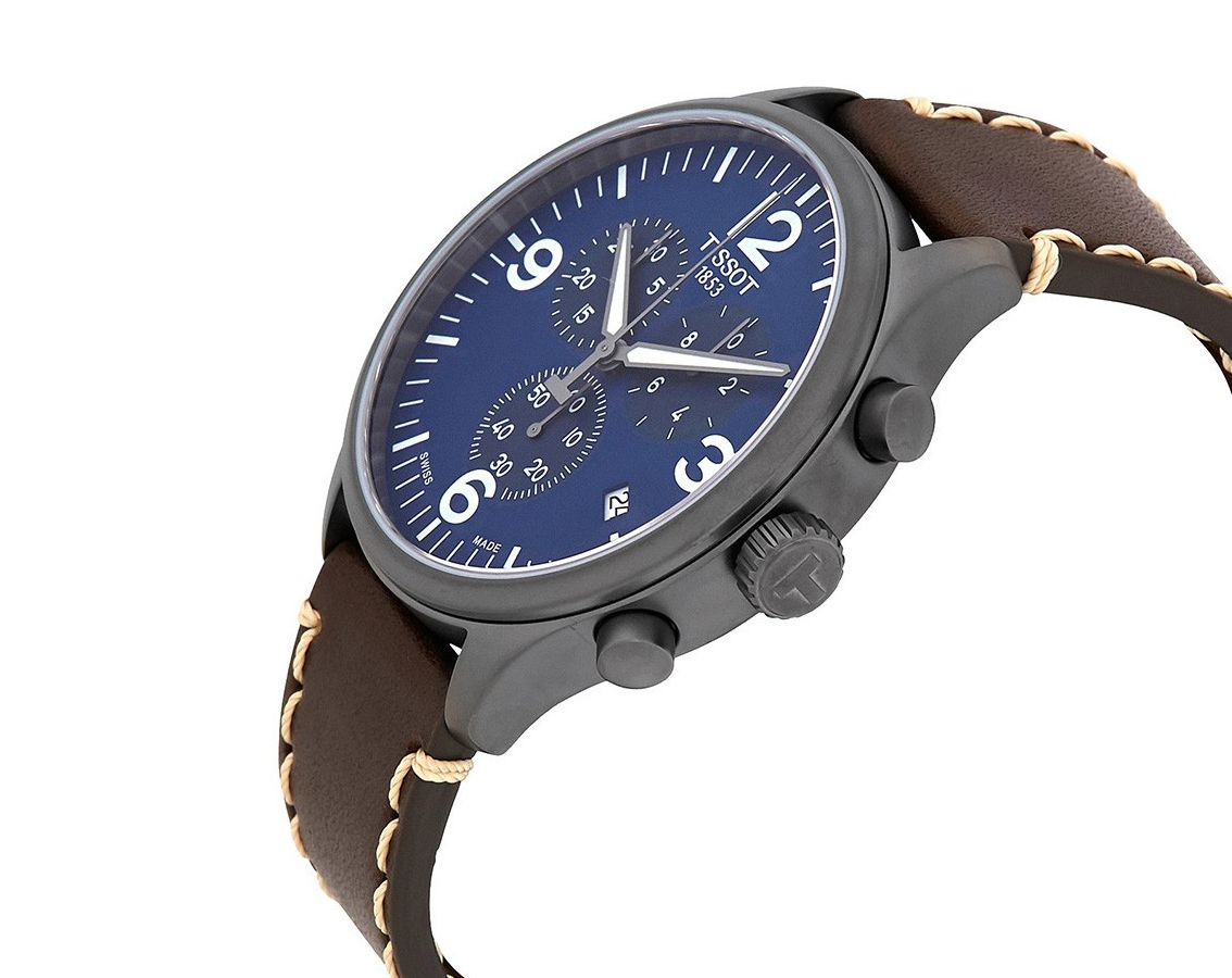 Tissot T-Sport Chronograph XL Blue Dial Men's Watch T1166173604700