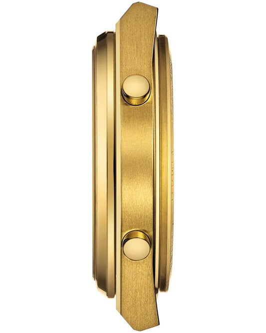 Tissot Men PRX Digital Asymmetrical Golden Watches - T1374633302000