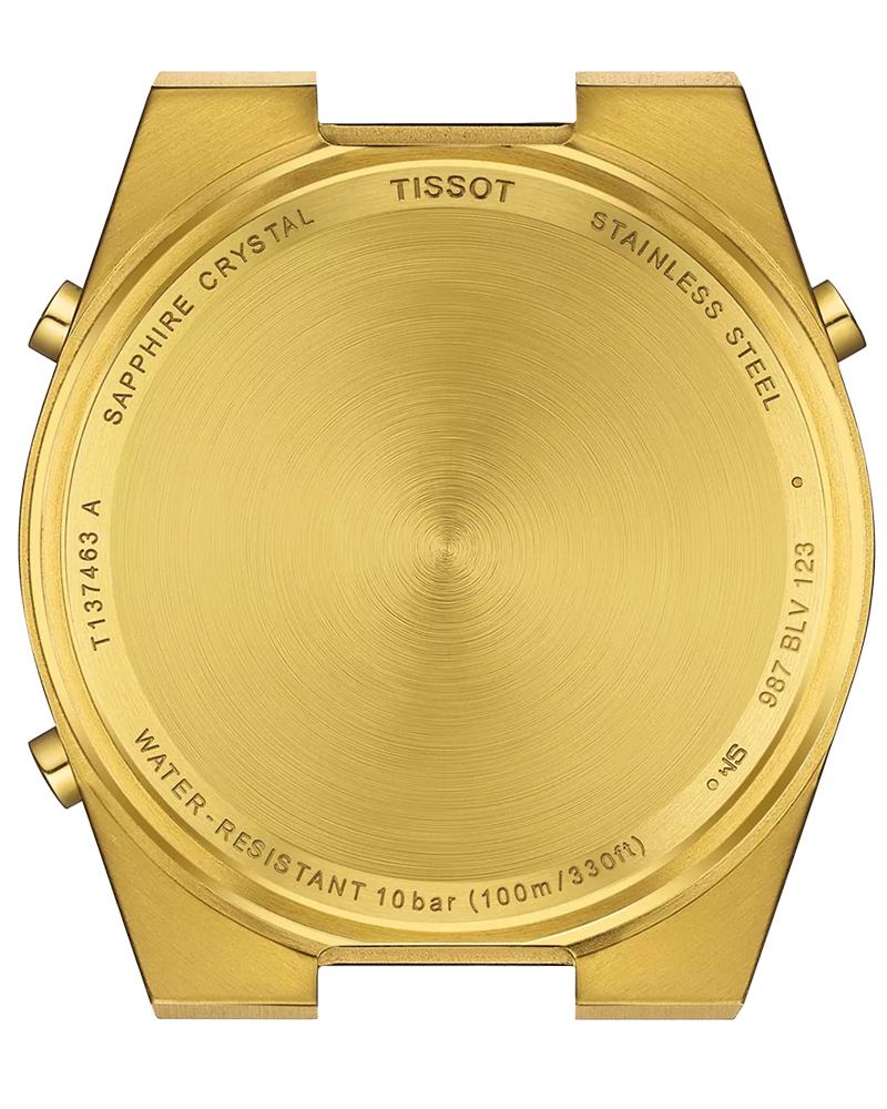 Tissot Men PRX Digital Asymmetrical Golden Watches - T1374633302000