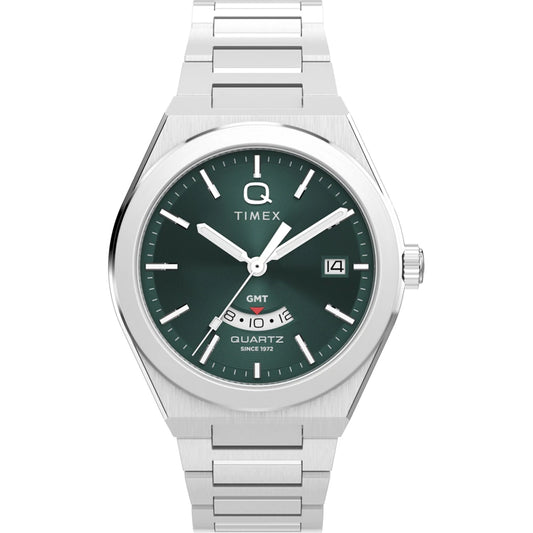 Timex Q TW2Y24800 Q Continental GMT Watch