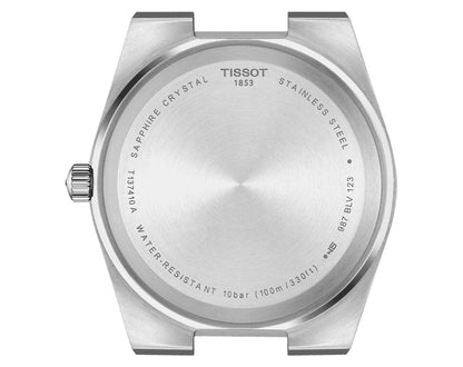 Tissot PRX Men Quartz Black Dial Analog Stainless Steel Watch T1374101105100