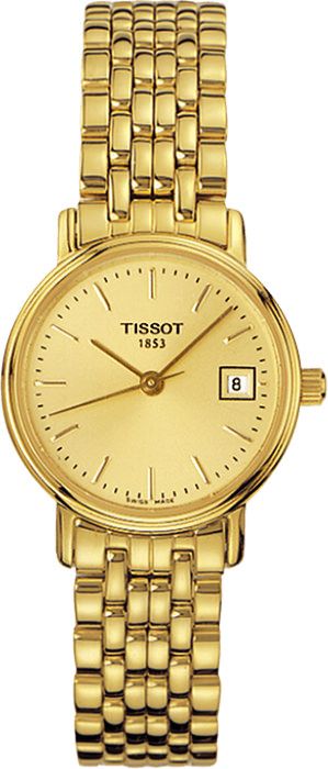 Tissot Desire Analog Gold Dial Women's Watch T52528121