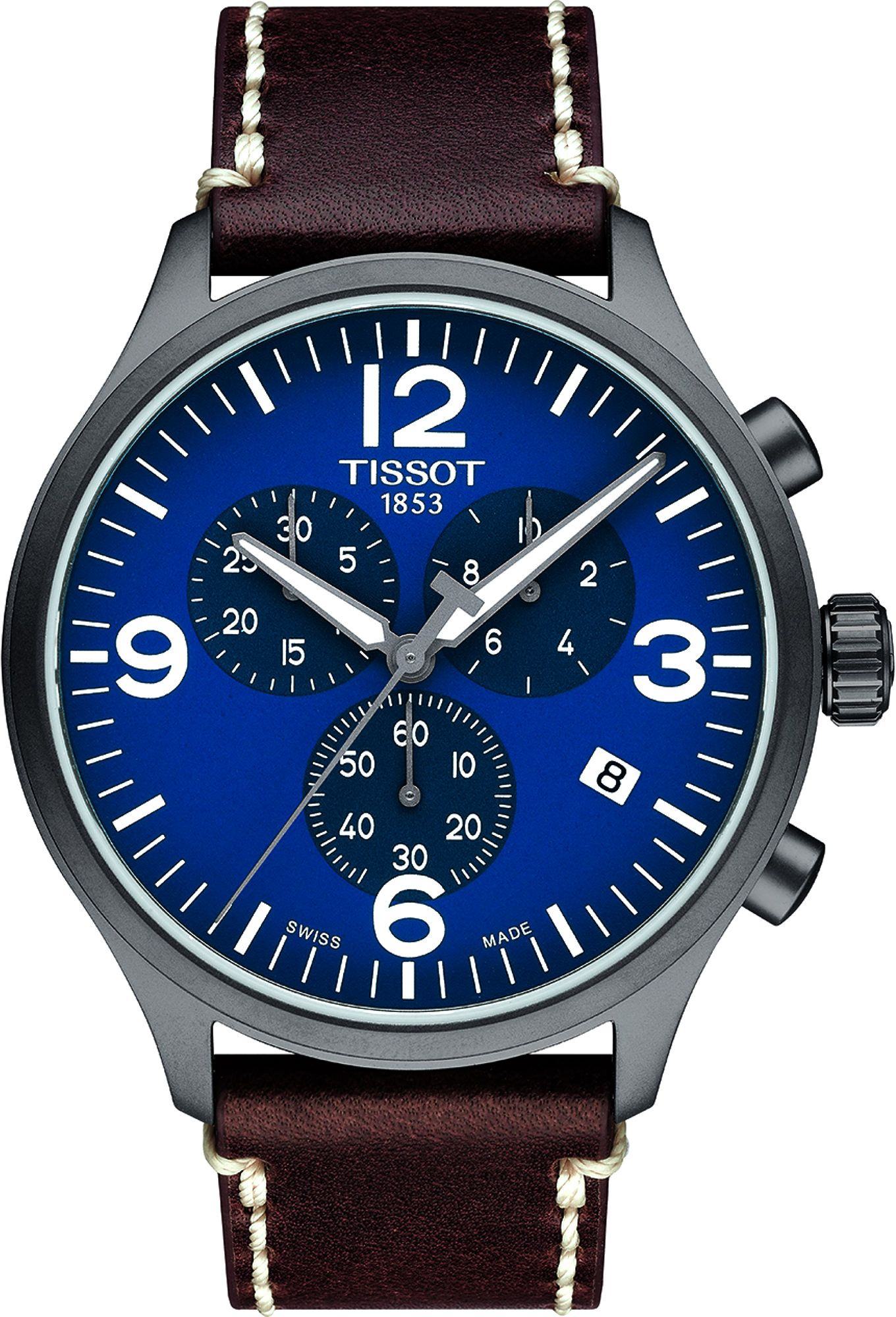 Tissot T-Sport Chronograph XL Blue Dial Men's Watch T1166173604700
