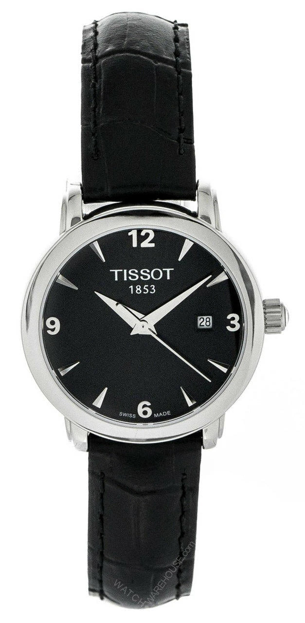 Tissot T-Classic Everytime Leather Womens Watch T0572101605700