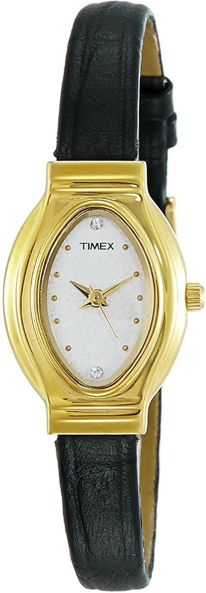 Timex Analog White Dial Women's Watch-TW000JW20