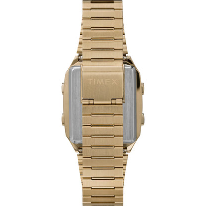 Timex Q Reissue Digital LCA 32.5mm Stainless Steel Bracelet Watch - TW2U72500U9