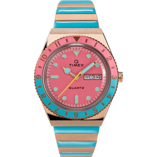 Timex Malibu 36mm Stainless Steel Expansion Band Watch TW2U81500UJ