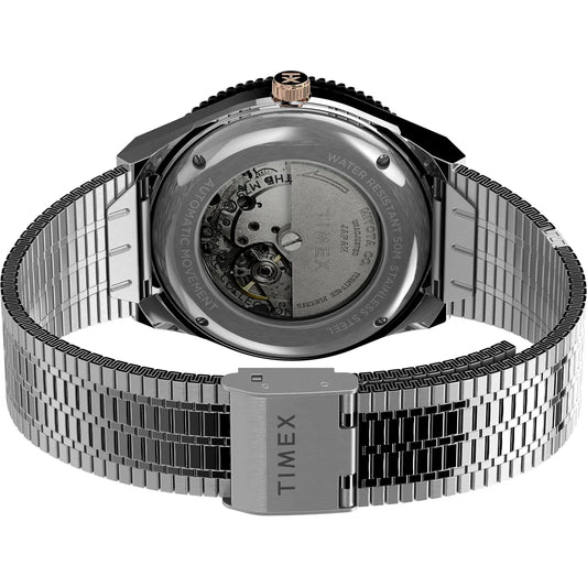 TIMEX M79 Automatic 40mm Stainless Steel Bracelet Watch - TW2U96900U9