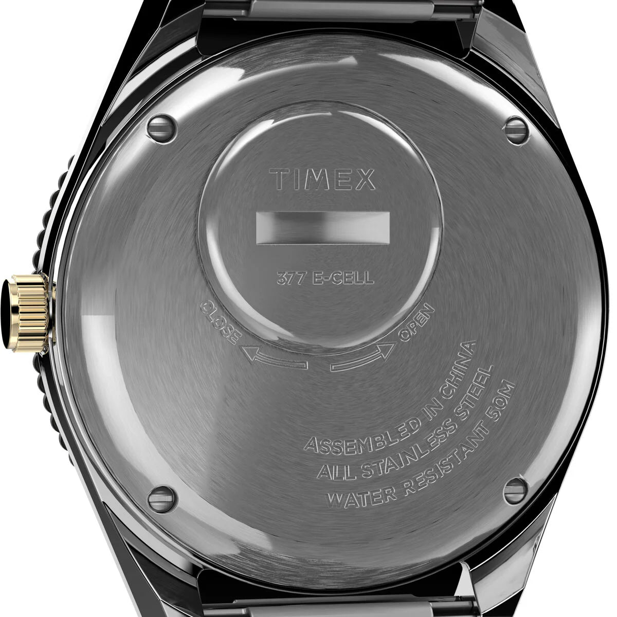 TIMEX Diver Inspired Analog Watch for Man with Champagne Men's Wrist Watches - TW2V18600U9