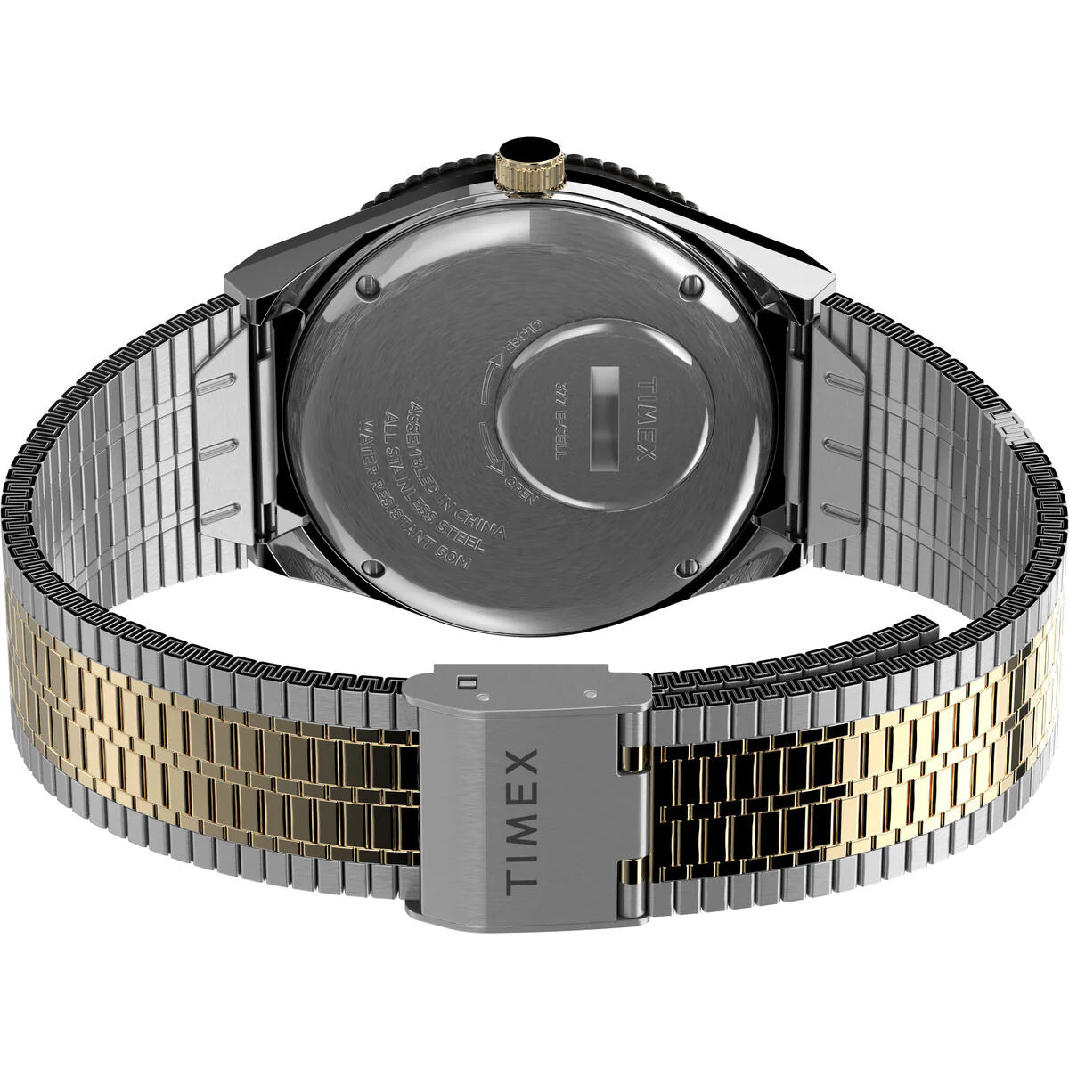 TIMEX Diver Inspired Analog Watch for Man with Champagne Men's Wrist Watches - TW2V18600U9