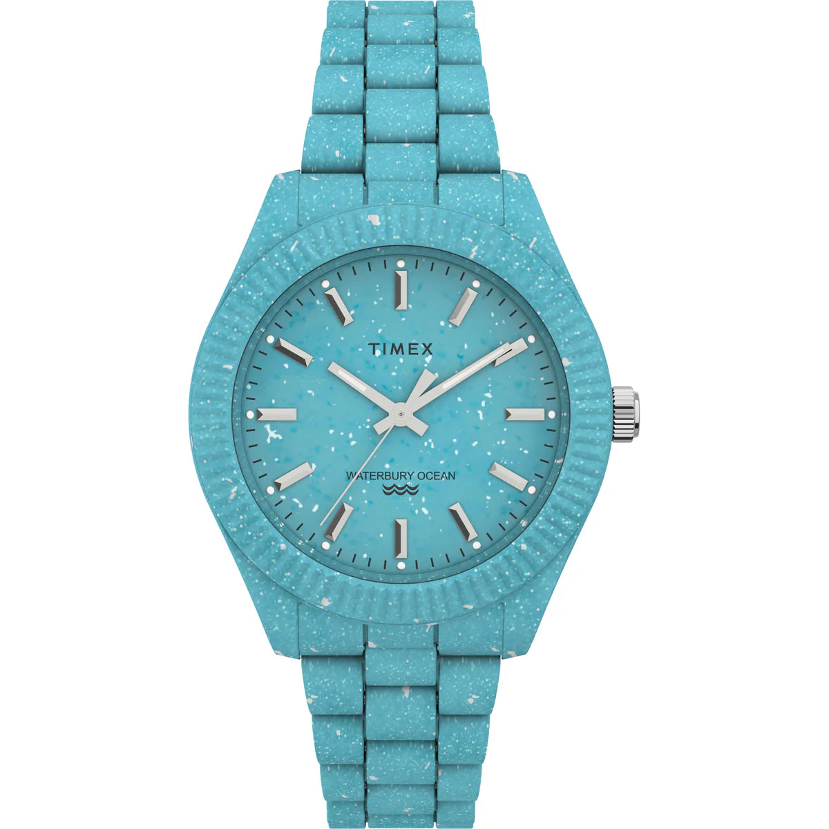 Timex Legacy Ocean 37mm Recycled Plastic Bracelet Watch - TW2V33200X6