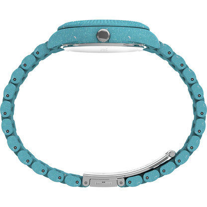 Timex Legacy Ocean 37mm Recycled Plastic Bracelet Watch - TW2V33200X6