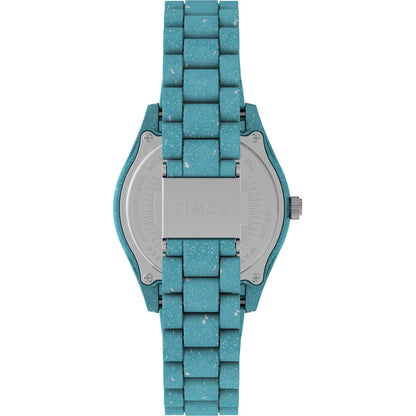 Timex Legacy Ocean 37mm Recycled Plastic Bracelet Watch - TW2V33200X6