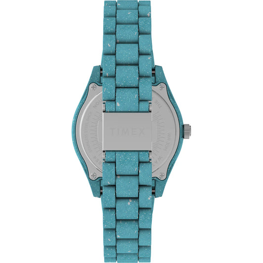 Timex Legacy Ocean 37mm Recycled Plastic Bracelet Watch - TW2V33200X6