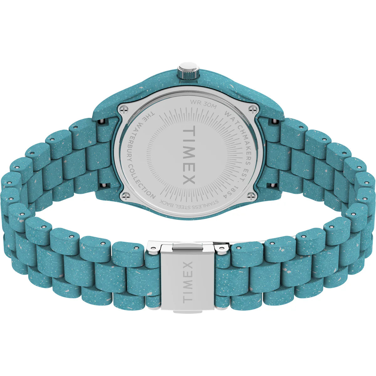 Timex Legacy Ocean 37mm Recycled Plastic Bracelet Watch - TW2V33200X6