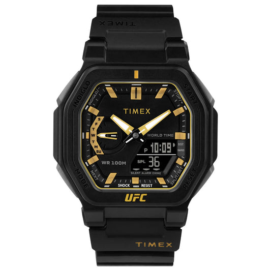 Timex UFC Colossus 45mm Resin Strap Watch - TW2V55300X6