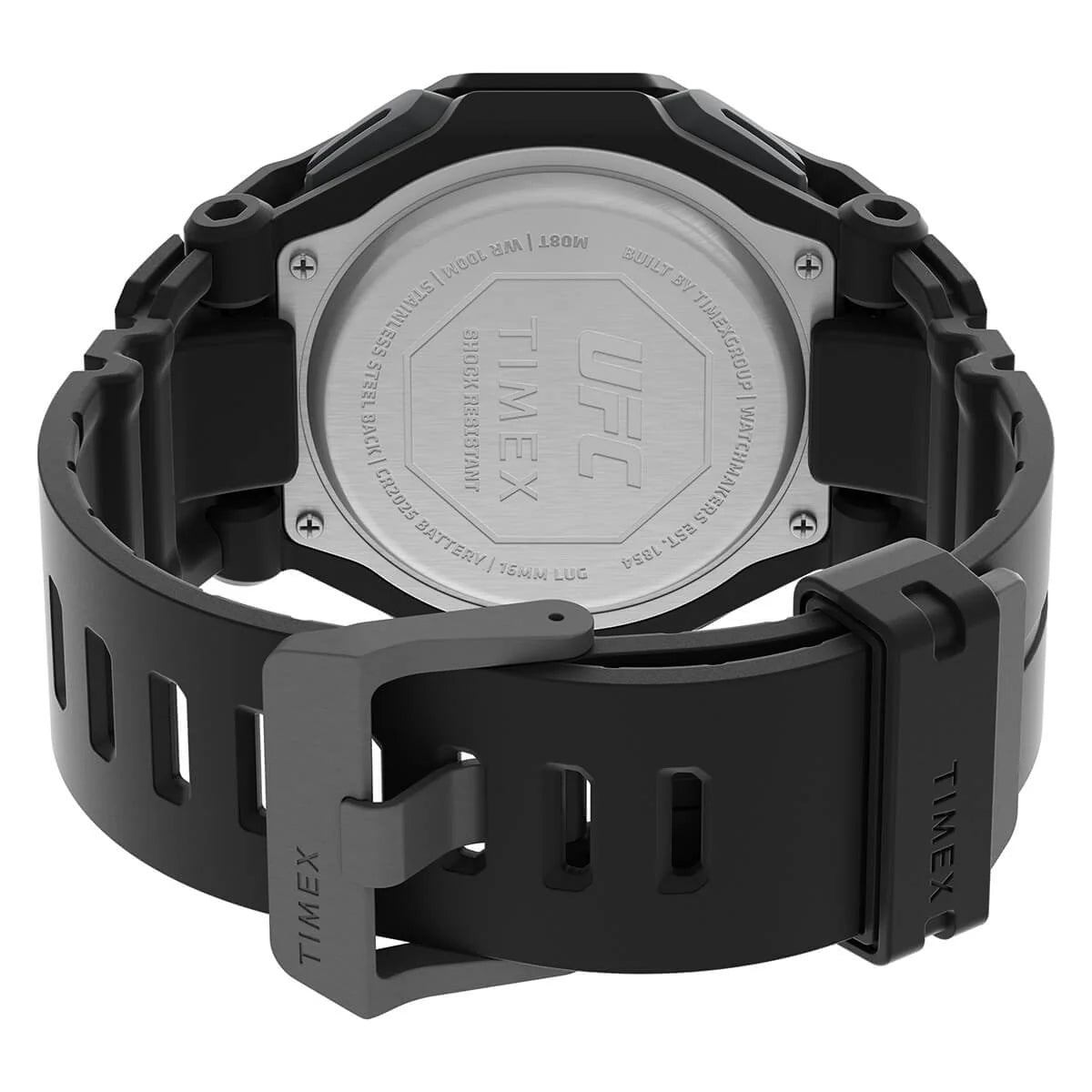 Timex UFC Colossus 45mm Resin Strap Watch - TW2V55300X6