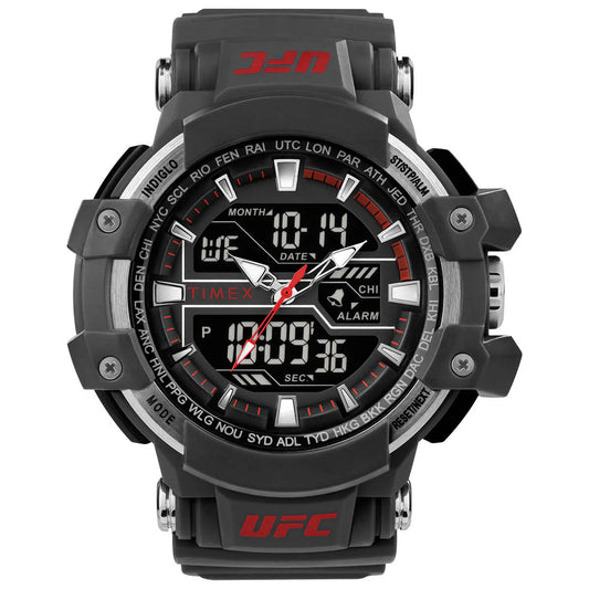 Timex UFC Combat 53mm Resin Strap Watch - TW5M519000D