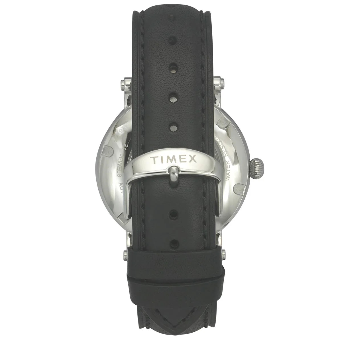 Timex E Class Men's Black Dial Round Case Automatic Function Watch -TWEG16716