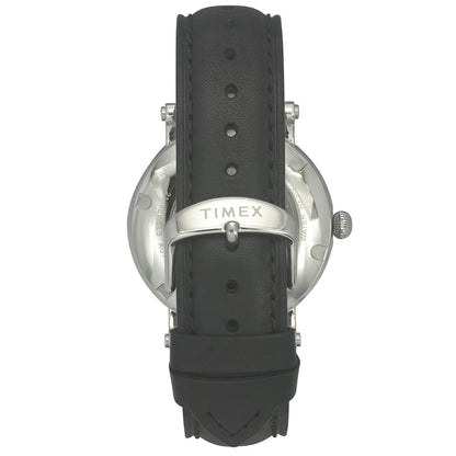 Timex E Class Men's Black Dial Round Case Automatic Function Watch -TWEG16716
