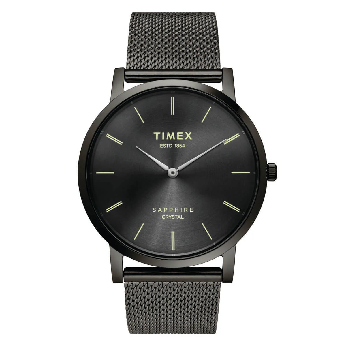 Timex Empera Men's Grey Dial Round Case 2 Hands Function Watch -TWEG17413