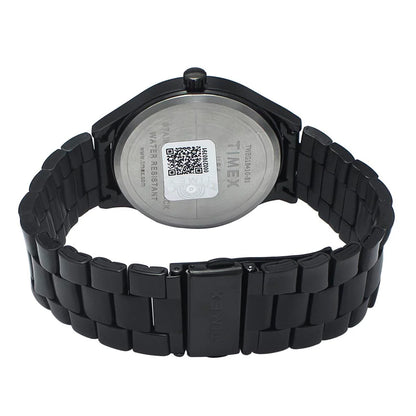 Timex Fashion Men's Black Dial Round Case Multifunction Function Watch -TWEG18410
