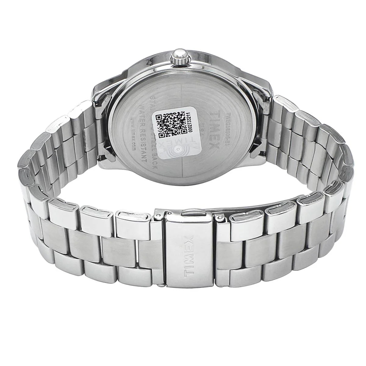 Timex Fashion Men's Silver Dial Round Case Multifunction Function Watch -TWEG18506