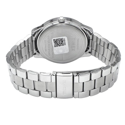 Timex Fashion Men's Silver Dial Round Case Multifunction Function Watch -TWEG18506