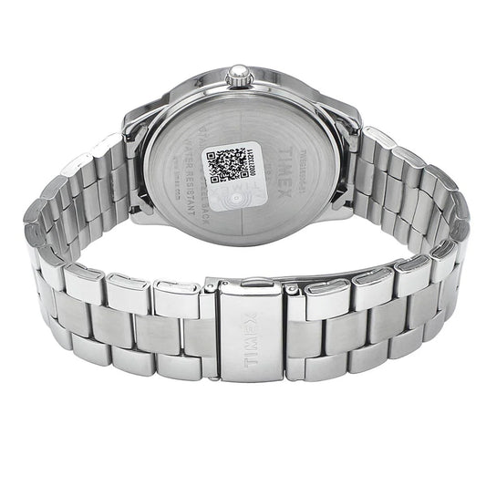 Timex Fashion Men's Silver Dial Round Case Multifunction Function Watch -TWEG18506