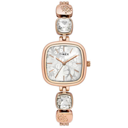 Timex Fria Square 27Mm Analog Women Watch - TWEL27000