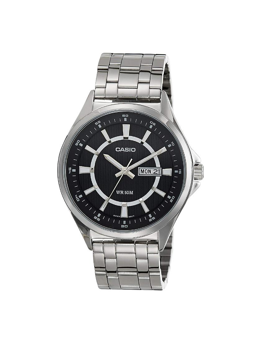 Casio Enticer Men Analog Black Dial Men's Watch - MTP-E108D-1AVDF(A965)